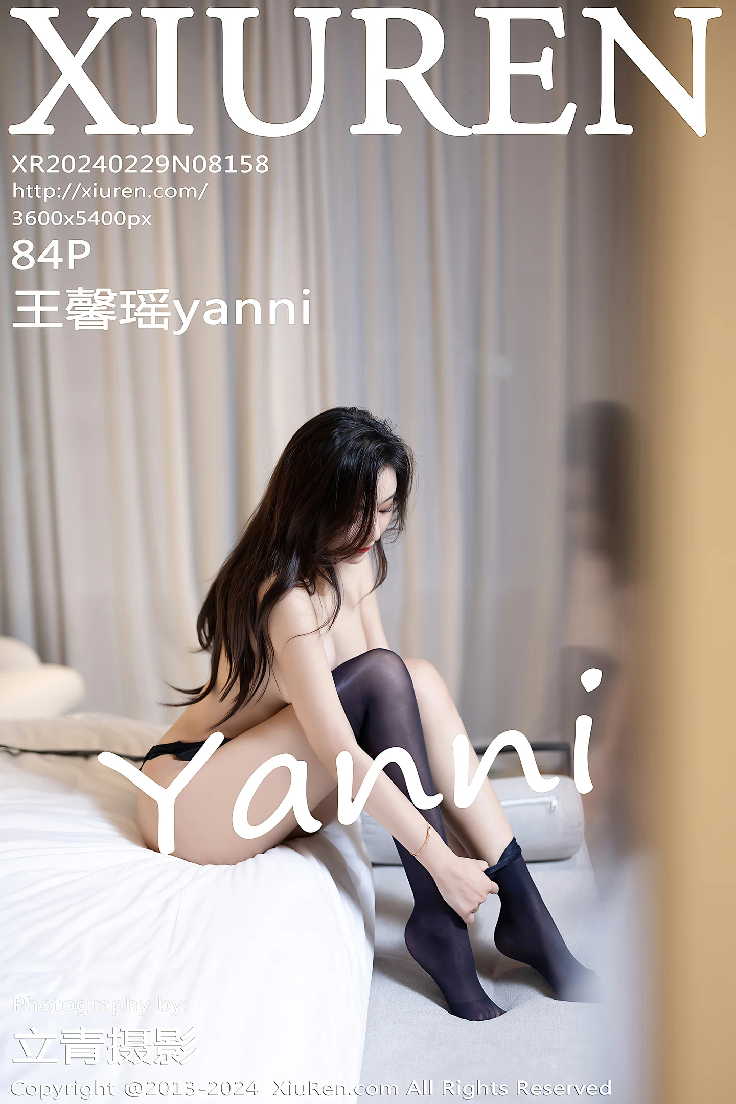 [XiuRen秀人网]No.8158_女神王馨瑶yanni黑色轻透情趣服饰配黑丝袜秀完美身材诱惑写真84P-秀人网 - XiuRen.Xyz
